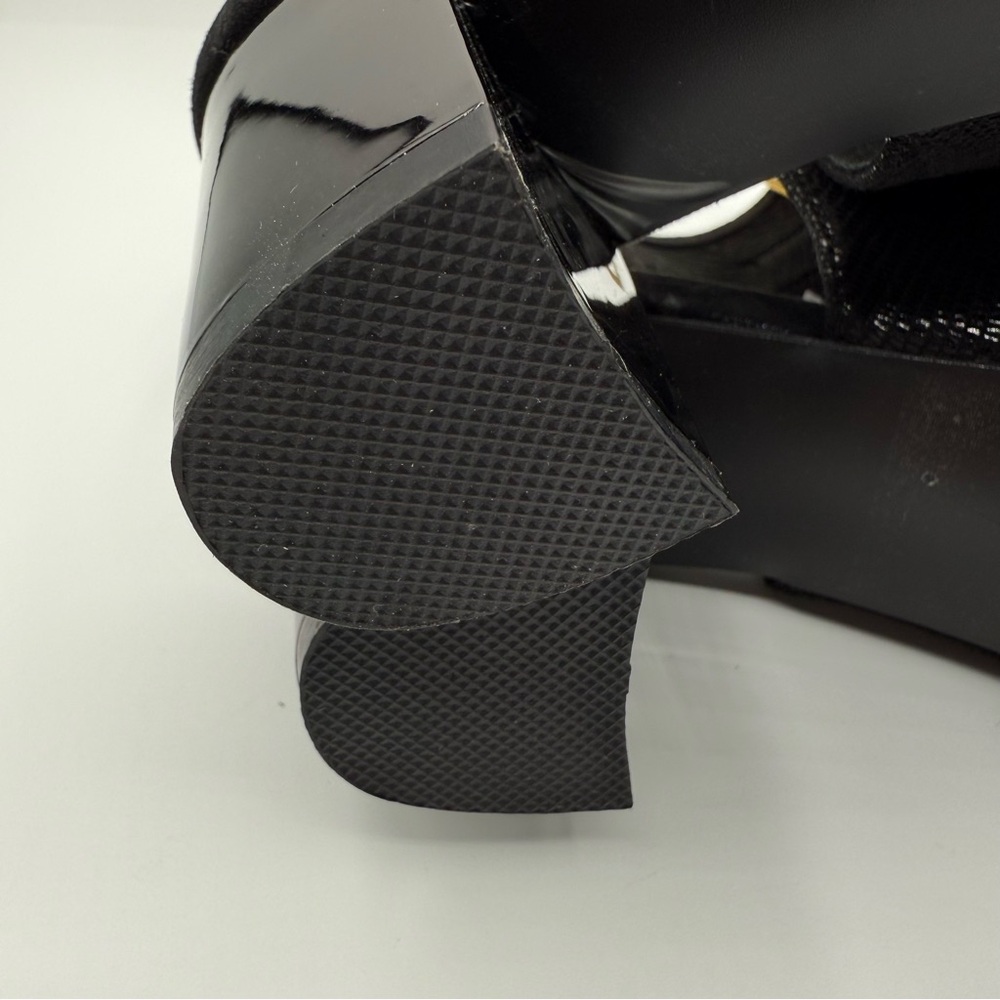 Azura by Spring Step Voljeti Black Heeled Sandals Size 41 / 9.5 - 10 - Picture 13 of 16